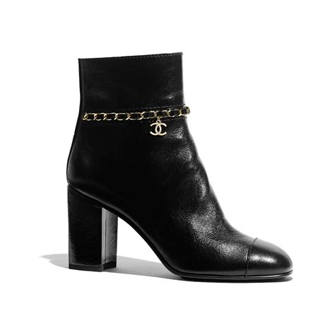 new chanel boots 2014|Chanel heeled boots.